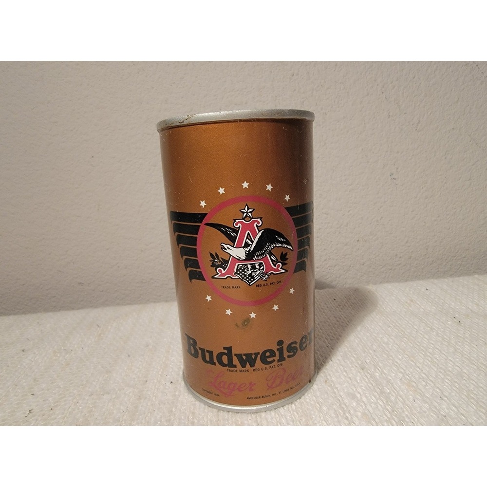 Budweiser The Hamilton Collection Replica 1936 Beer Can 2012 - Limited # RARE